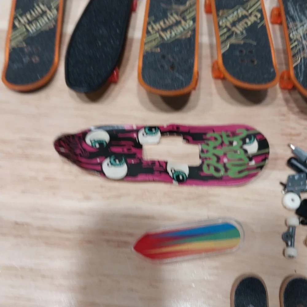 Tech Deck Birdhouse Fingerboard Lot Tony Hawk Clint Walker Skateboard Toys Parts